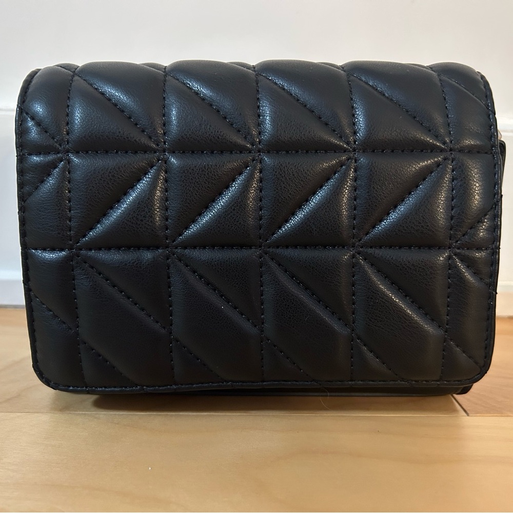 Mango small quilted purse